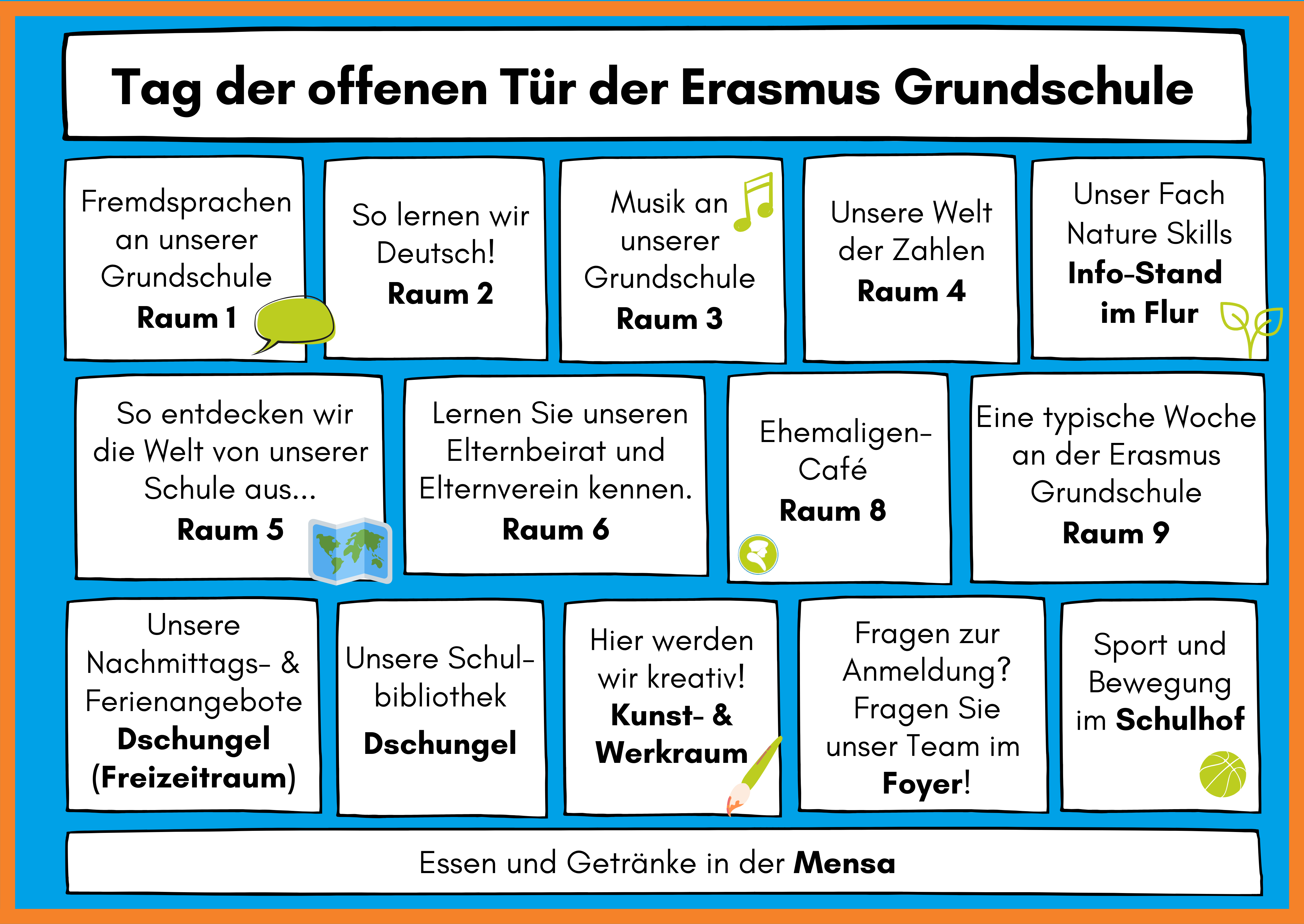 Tag der offenen TrProgramm Erasmus Grundschule
